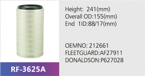 Фильтр воздушный RF-3625A (1/)