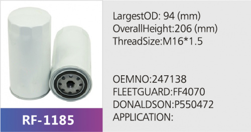 Фильтр топливный BF7696