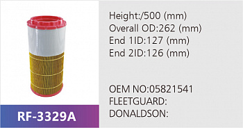 Фильтр воздушный RF-3329AB (1/)