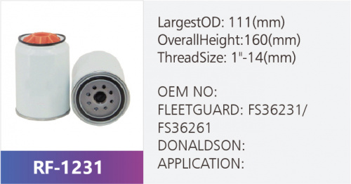 Фильтр топливный FS36261